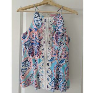 Lilly Pulitzer Annabelle Top, Shell Me About It, 6